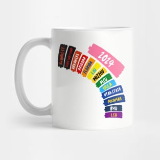 2024 Queer Team Rainbow NCAA Gymnastics Mug